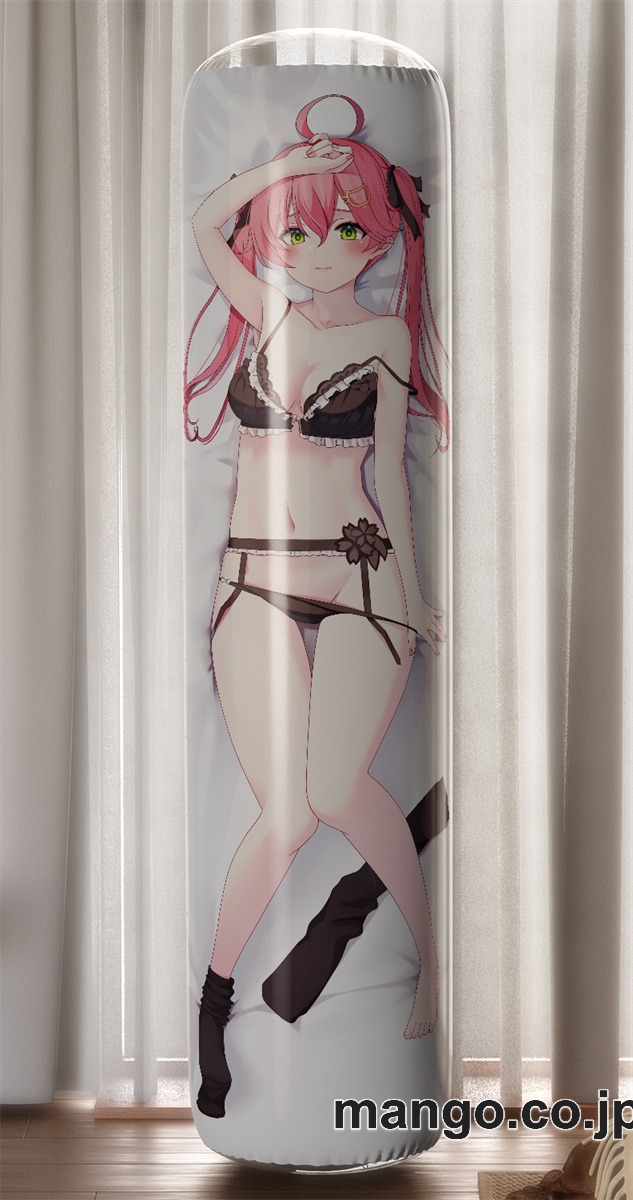 【おきあがりこぼし】PVC フィギュア風 / 立体ディスプレイ アニメ キャラクター バランスクッション【バーチャルYoutuber】さくらみこ PVC製 キャラクターグッズ コレクション用 2
