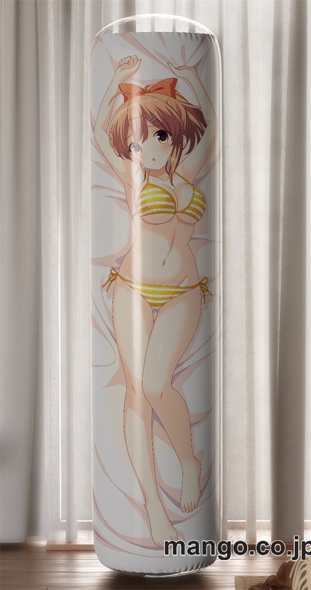【おきあがりこぼし】PVC フィギュア風 / 立体ディスプレイ アニメ キャラクター バランスクッション【ガールフレンド（仮）】櫻井明音 PVC製 キャラクターグッズ コレクション用 2