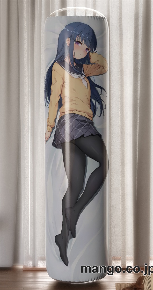 【おきあがりこぼし】PVC フィギュア風 / 立体ディスプレイ アニメ キャラクター バランスクッション【ゆるキャン】志摩リン PVC製 キャラクターグッズ コレクション用 2