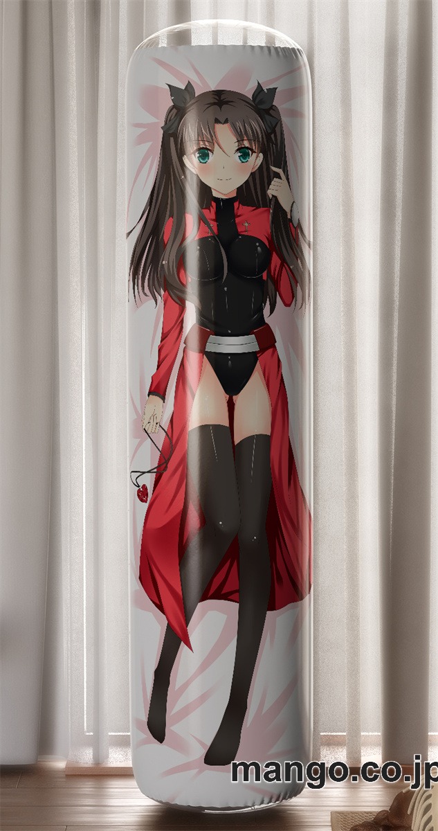 【おきあがりこぼし】PVC フィギュア風 / 立体ディスプレイ アニメ キャラクター バランスクッション【Fate】stay night 遠坂 凛 PVC製 キャラクターグッズ コレクション用