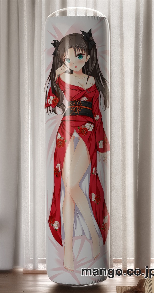 【おきあがりこぼし】PVC フィギュア風 / 立体ディスプレイ アニメ キャラクター バランスクッション【Fate】stay night 遠坂 凛 PVC製 キャラクターグッズ コレクション用 2
