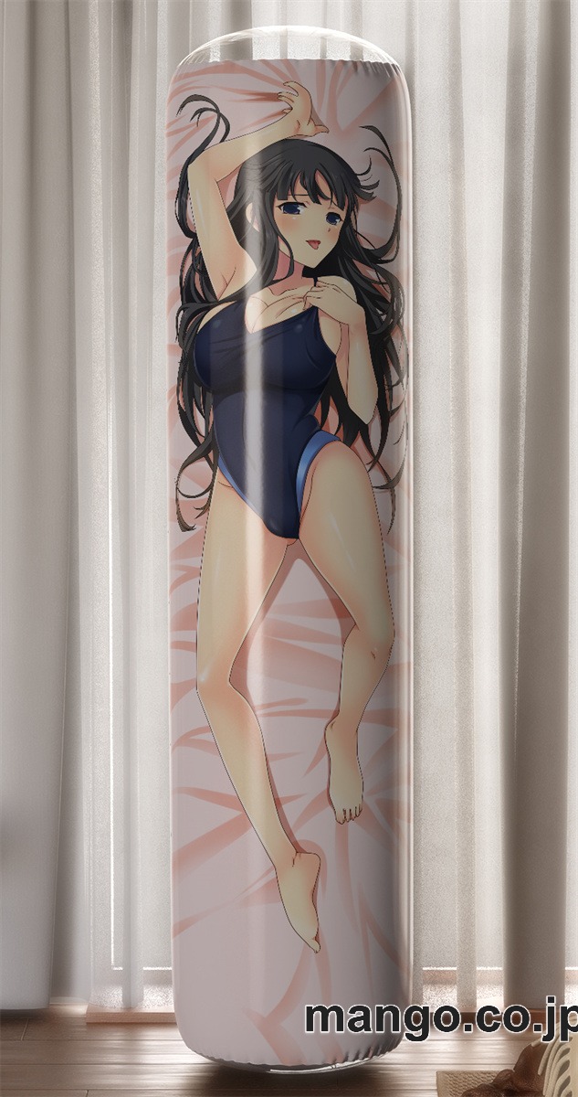 【おきあがりこぼし】PVC フィギュア風 / 立体ディスプレイ アニメ キャラクター バランスクッション【自宅警備員】添い寝で喘ぐ女「葛木 さやか」 PVC製 キャラクターグッズ コレクション用 2
