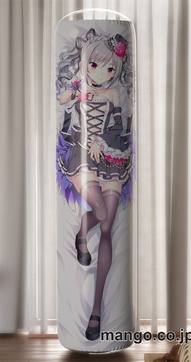 【おきあがりこぼし】PVC フィギュア風 / 立体ディスプレイ アニメ キャラクター バランスクッション【アイドルマスター】神崎蘭子 PVC製 キャラクターグッズ コレクション用