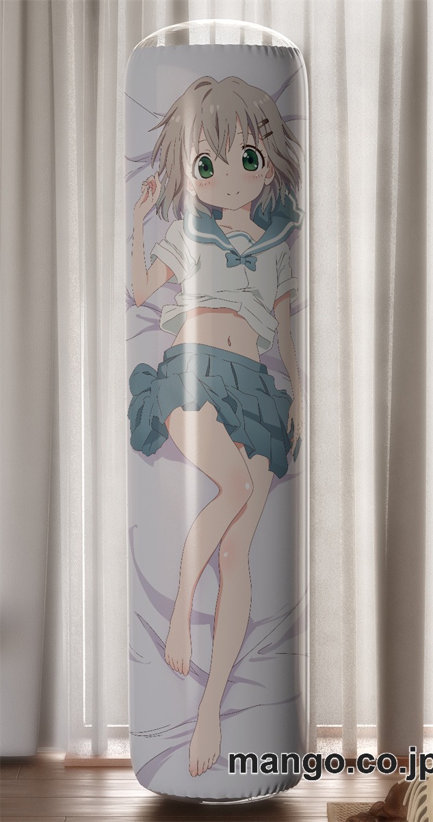 【おきあがりこぼし】PVC フィギュア風 / 立体ディスプレイ アニメ キャラクター バランスクッション【ヤマノススメ】あおい PVC製 キャラクターグッズ コレクション用 2