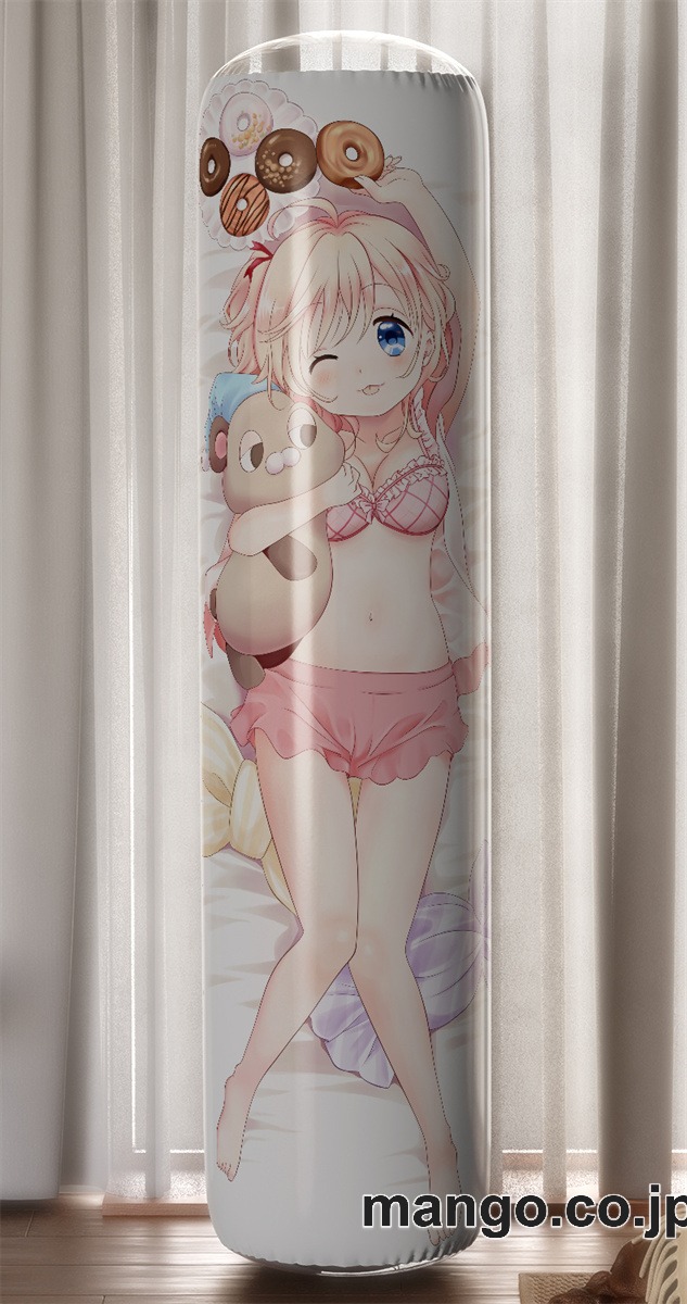 【おきあがりこぼし】PVC フィギュア風 / 立体ディスプレイ アニメ キャラクター バランスクッション【こみっくがーるず】小夢＆琉姫 PVC製 キャラクターグッズ コレクション用