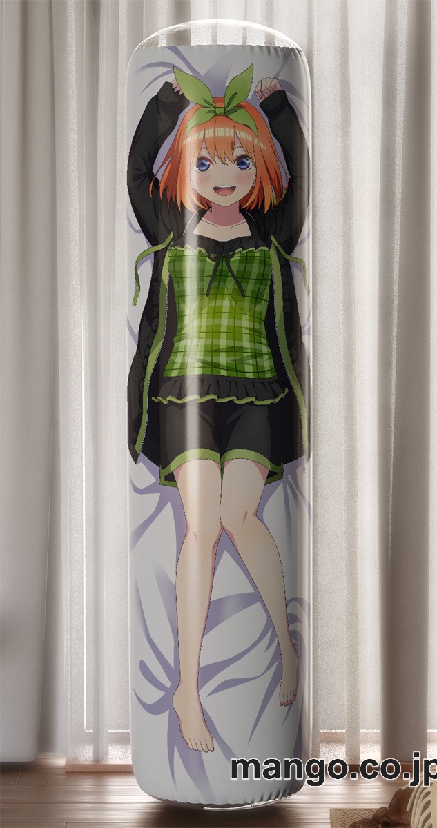 【おきあがりこぼし】PVC フィギュア風 / 立体ディスプレイ アニメ キャラクター バランスクッション【五等分の花嫁】中野四葉 PVC製 キャラクターグッズ コレクション用