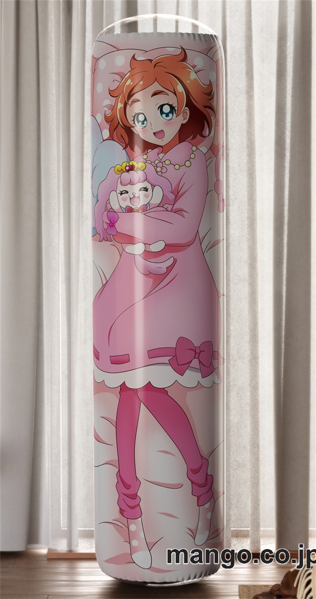 【おきあがりこぼし】PVC フィギュア風 / 立体ディスプレイ アニメ キャラクター バランスクッション【プリキュアシリーズ】はるか＆みなみ PVC製 キャラクターグッズ コレクション用