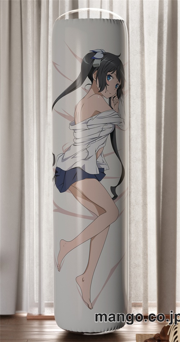 【おきあがりこぼし】PVC フィギュア風 / 立体ディスプレイ アニメ キャラクター バランスクッション【ダンジョンに出会いを求めるのは間違っているだろうか】限定描き下ろし 制服姿ヘスティア PVC製 キャラクターグッズ コレクション用 2