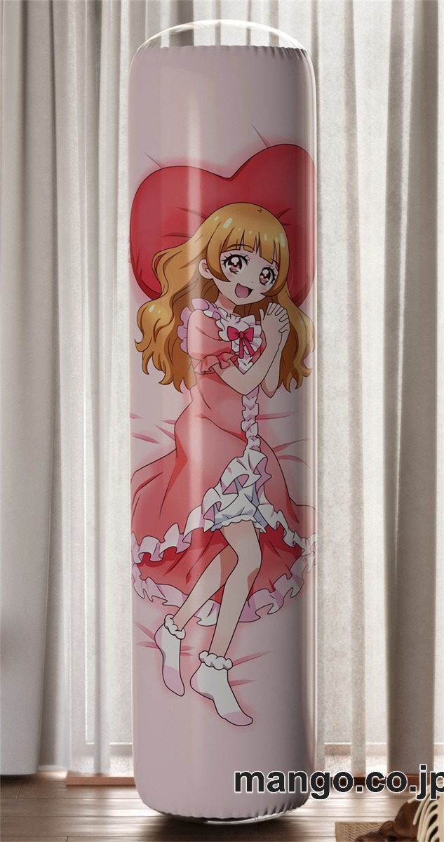 【おきあがりこぼし】PVC フィギュア風 / 立体ディスプレイ アニメ キャラクター バランスクッション【HUGっと！プリキュア】えみる PVC製 キャラクターグッズ コレクション用 2