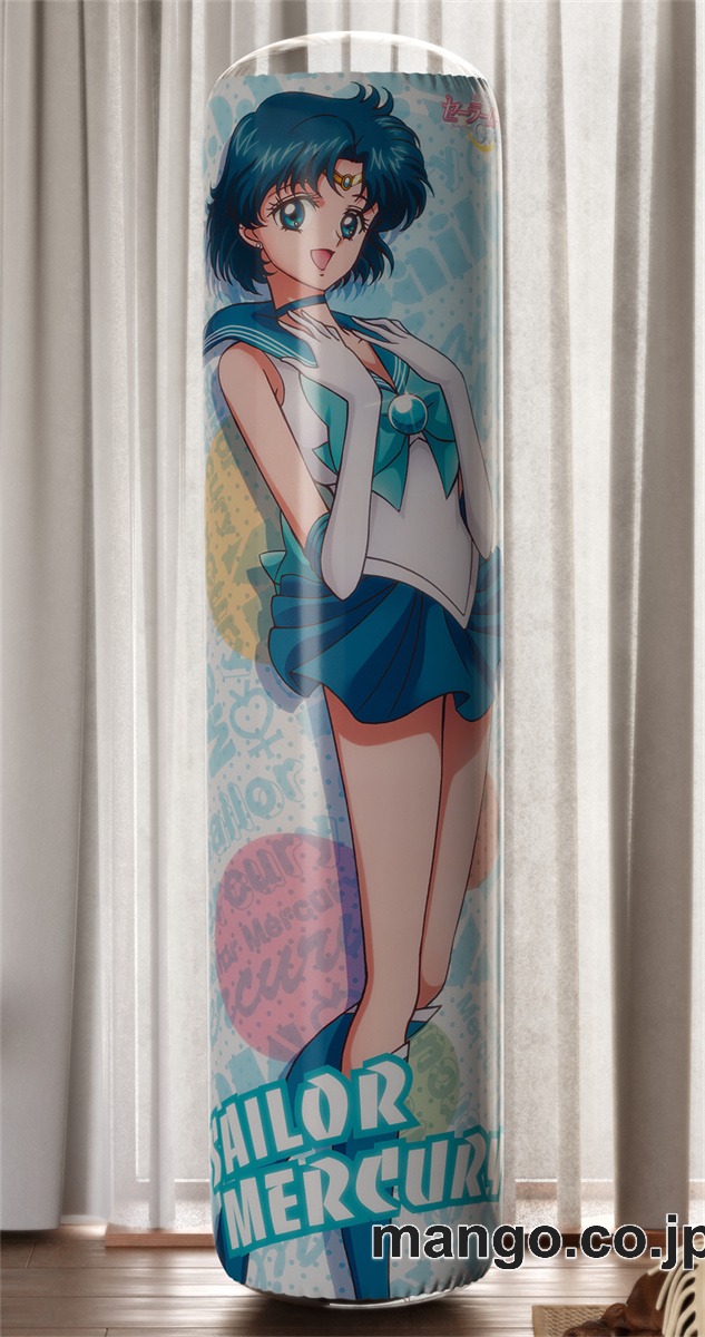 【おきあがりこぼし】PVC フィギュア風 / 立体ディスプレイ アニメ キャラクター バランスクッション【美少女戦士セーラームーン】水野亜美 PVC製 キャラクターグッズ コレクション用