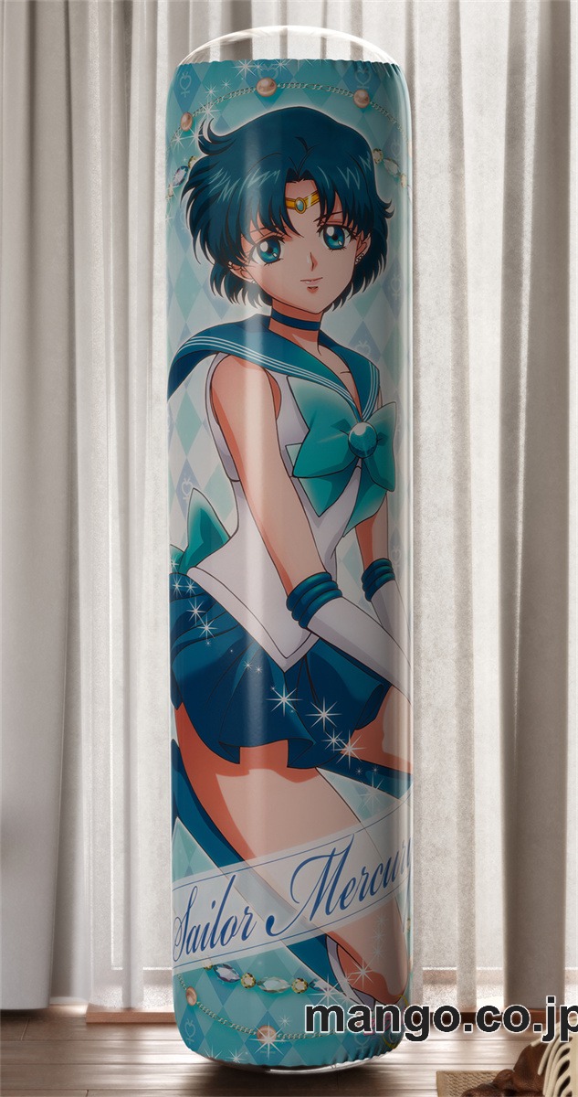 【おきあがりこぼし】PVC フィギュア風 / 立体ディスプレイ アニメ キャラクター バランスクッション【美少女戦士セーラームーン】水野亜美 PVC製 キャラクターグッズ コレクション用 2