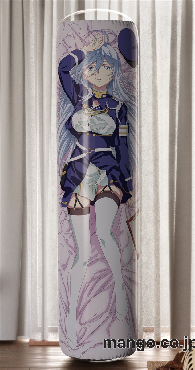 【おきあがりこぼし】PVC フィギュア風 / 立体ディスプレイ アニメ キャラクター バランスクッション【86―エイティシックス―】レーナ PVC製 キャラクターグッズ コレクション用