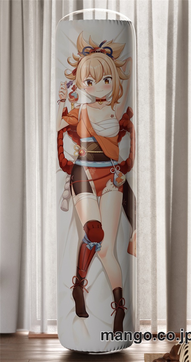 【おきあがりこぼし】PVC フィギュア風 / 立体ディスプレイ アニメ キャラクター バランスクッション【原神】長野原宵宮 PVC製 キャラクターグッズ コレクション用