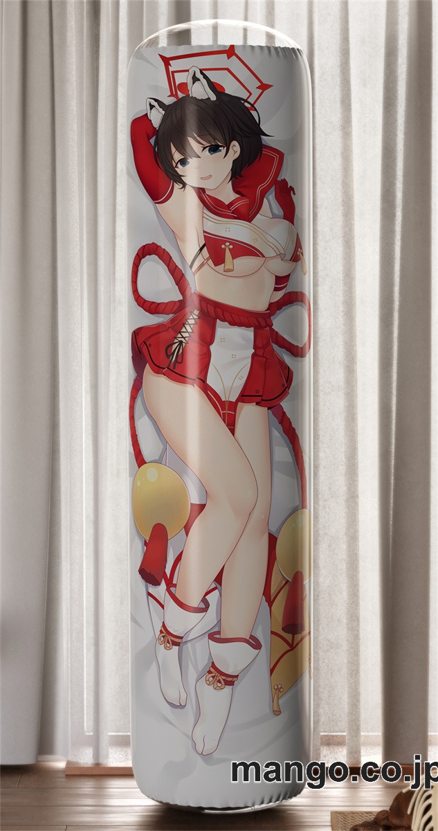 【おきあがりこぼし】PVC フィギュア風 / 立体ディスプレイ アニメ キャラクター バランスクッション【ブルーアーカイブ】ツバキちゃん PVC製 キャラクターグッズ コレクション用