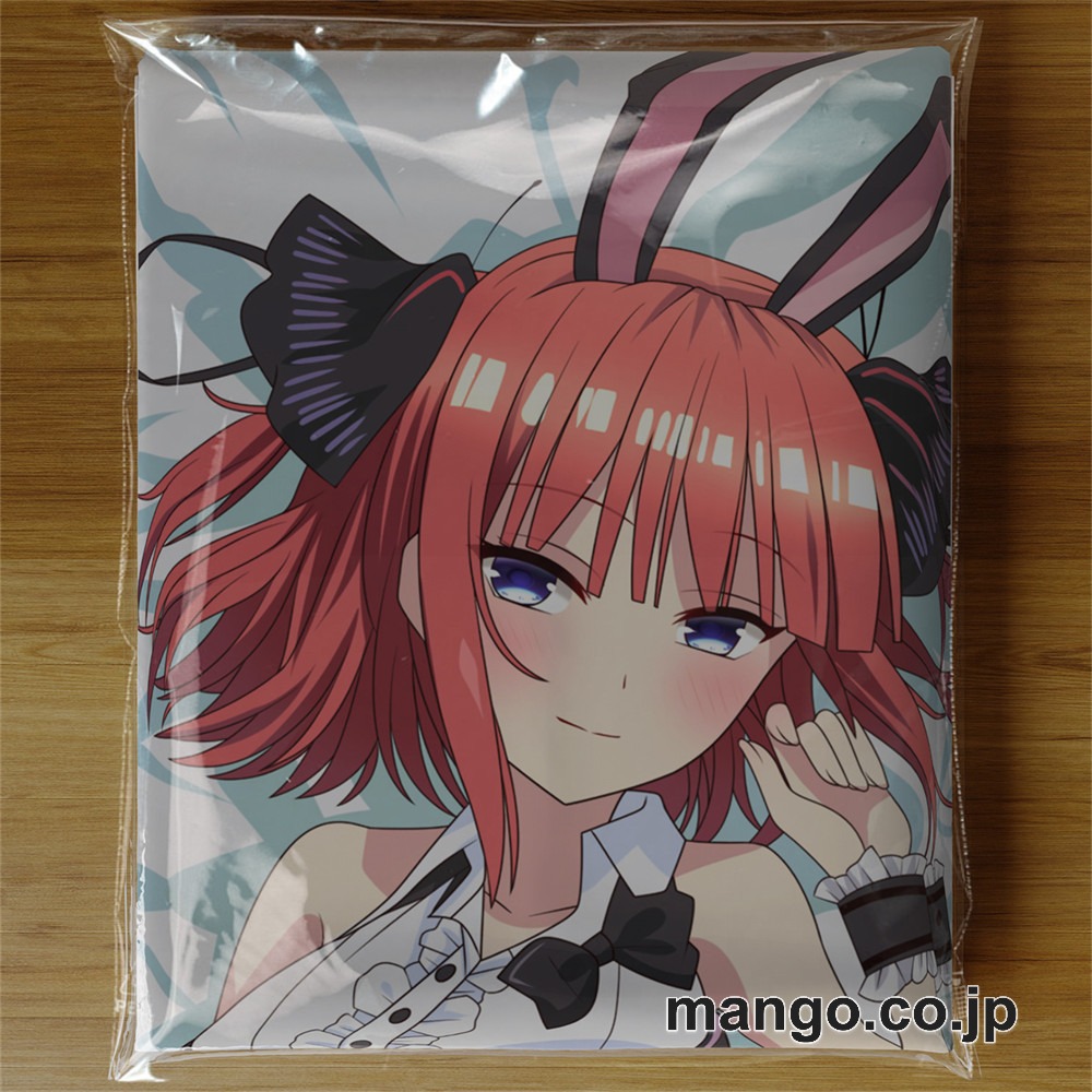 【おきあがりこぼし】PVC フィギュア風 / 立体ディスプレイ アニメ キャラクター バランスクッション【五等分の花嫁】バニーガール 中野二乃 PVC製 キャラクターグッズ コレクション用 3