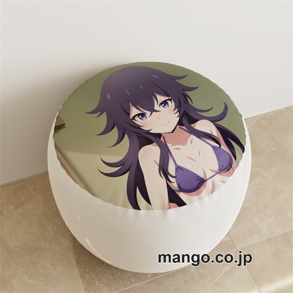 PVC ラウンドスツール【Lv2からチートだった元勇者候補のまったり異世界ライフ】ベラノ アニメ キャラクターグッズ PVC製 ラウンドスツール コレクション用 2