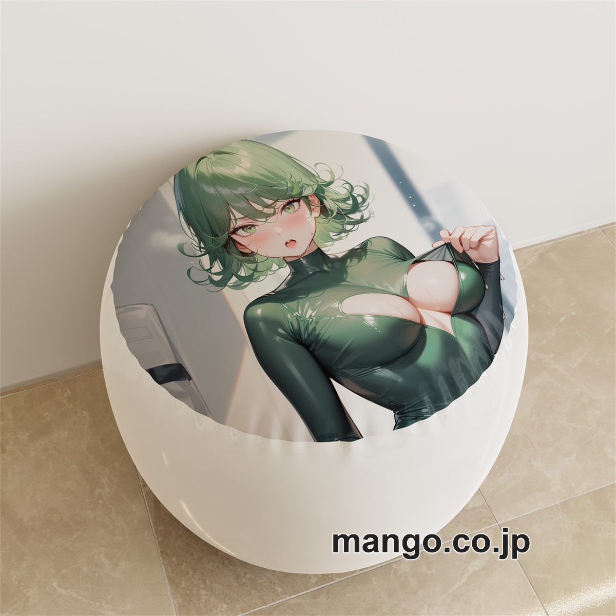 PVC ラウンドスツール【ワンパンマン】戦慄のタツマキ アニメ キャラクターグッズ PVC製 ラウンドスツール コレクション用
