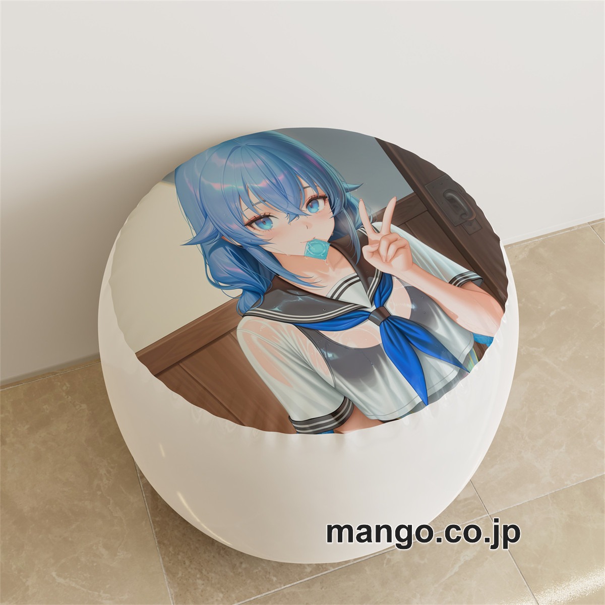 PVC ラウンドスツール【無職転生】ロキシー アニメ キャラクターグッズ PVC製 ラウンドスツール コレクション用