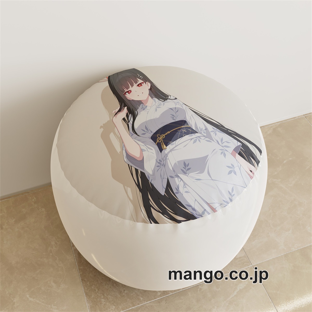 PVC ラウンドスツール【ブルーアーカイブ】調月リオ アニメ キャラクターグッズ PVC製 ラウンドスツール コレクション用