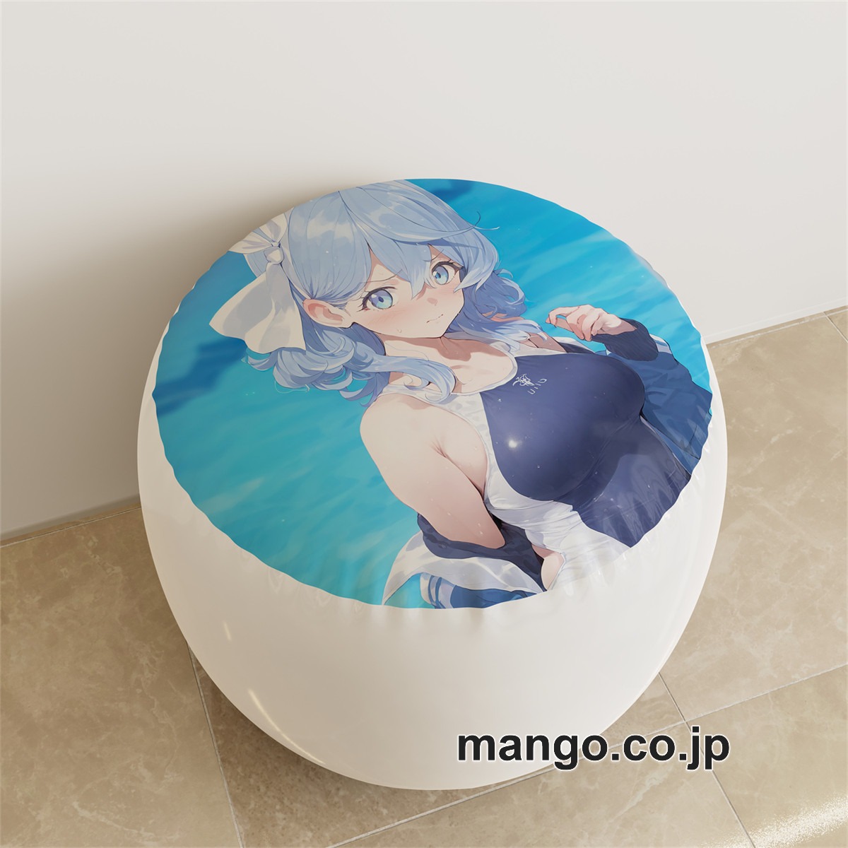 PVC ラウンドスツール【ブルーアーカイブ】天雨アコ アニメ キャラクターグッズ PVC製 ラウンドスツール コレクション用 2