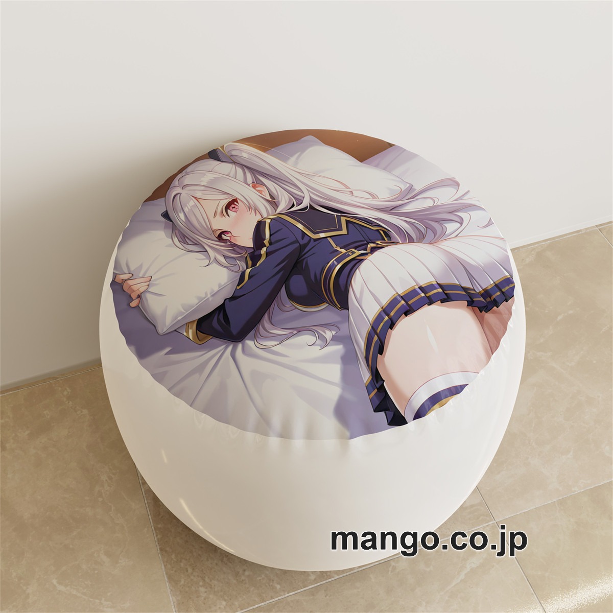 PVC ラウンドスツール【陰の実力者になりたくて!】アレクシア アニメ キャラクターグッズ PVC製 ラウンドスツール コレクション用 2