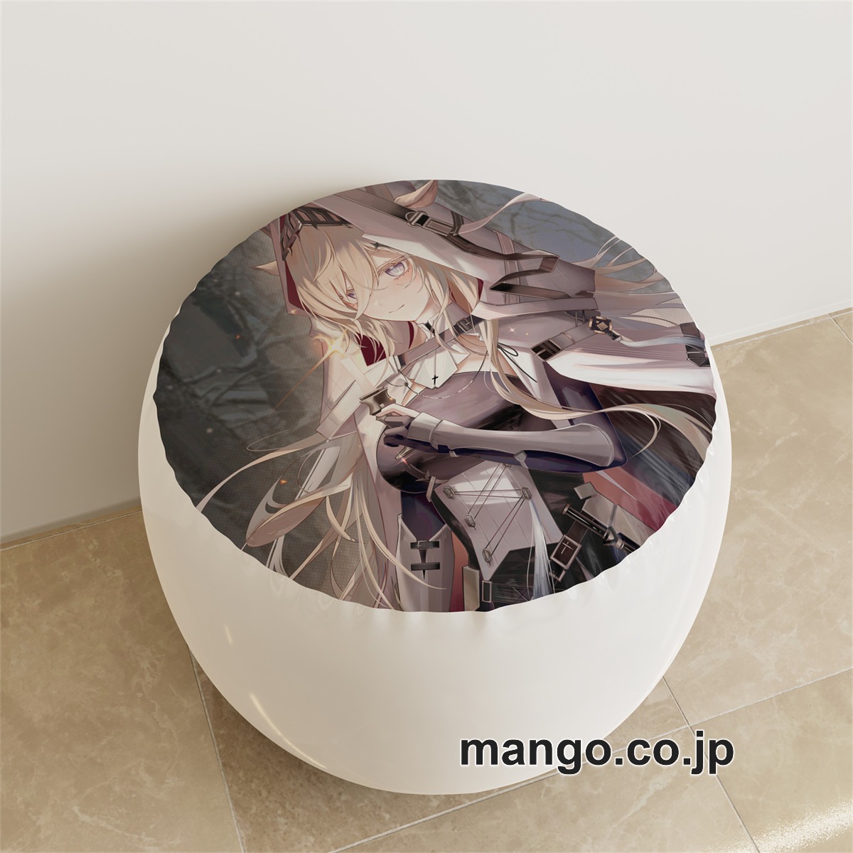 PVC ラウンドスツール【アークナイツ】ヴィヴィアナ アニメ キャラクターグッズ PVC製 ラウンドスツール コレクション用 2