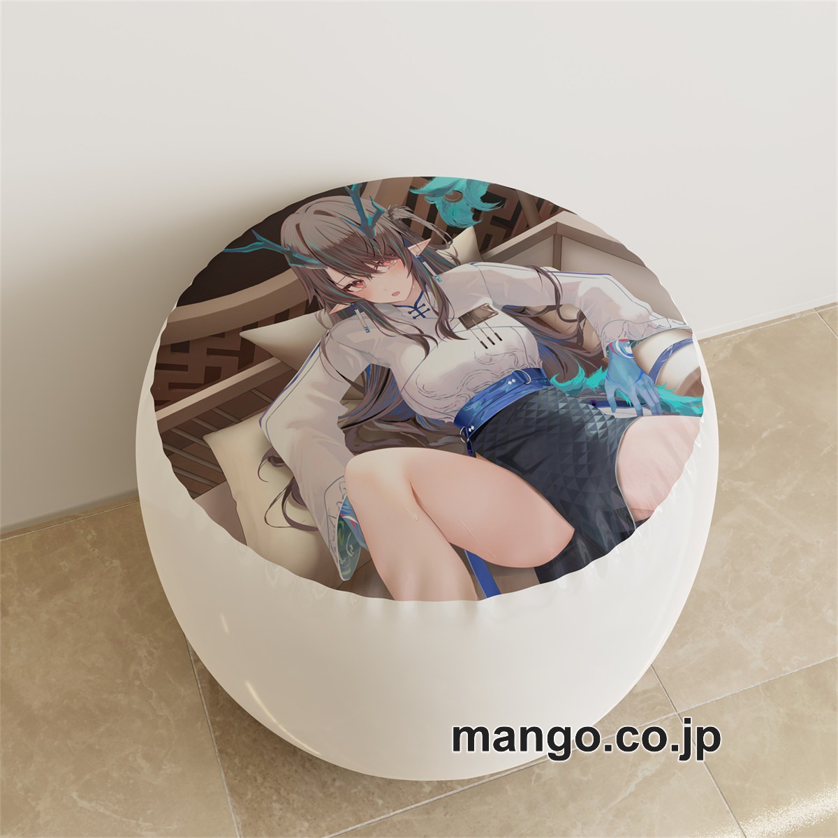 PVC ラウンドスツール【アークナイツ】シー アニメ キャラクターグッズ PVC製 ラウンドスツール コレクション用 2