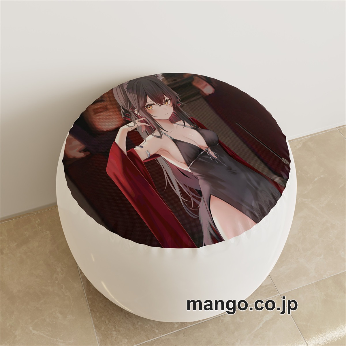 PVC ラウンドスツール【アークナイツ】テキサス アニメ キャラクターグッズ PVC製 ラウンドスツール コレクション用 2