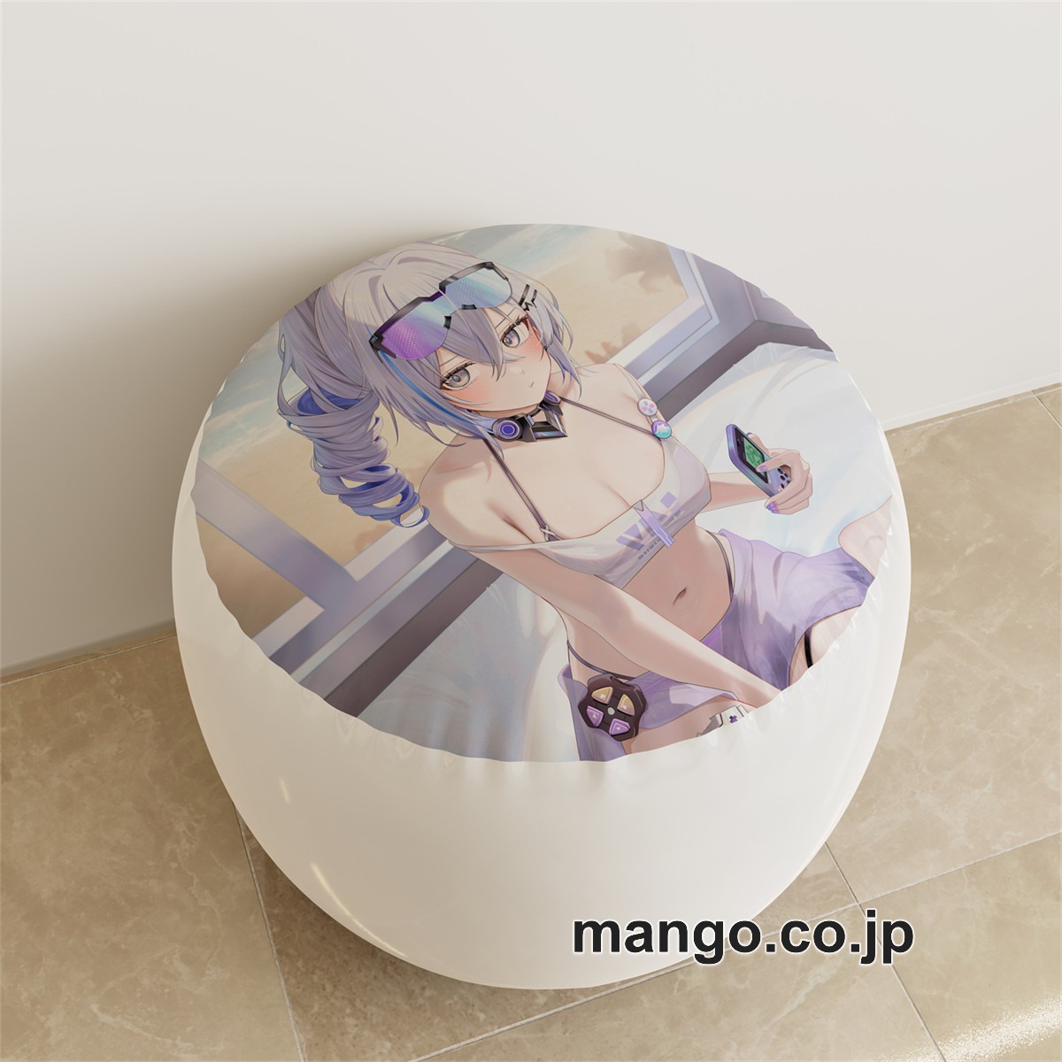 PVC ラウンドスツール【崩壊スターレイル】銀狼 アニメ キャラクターグッズ PVC製 ラウンドスツール コレクション用 2