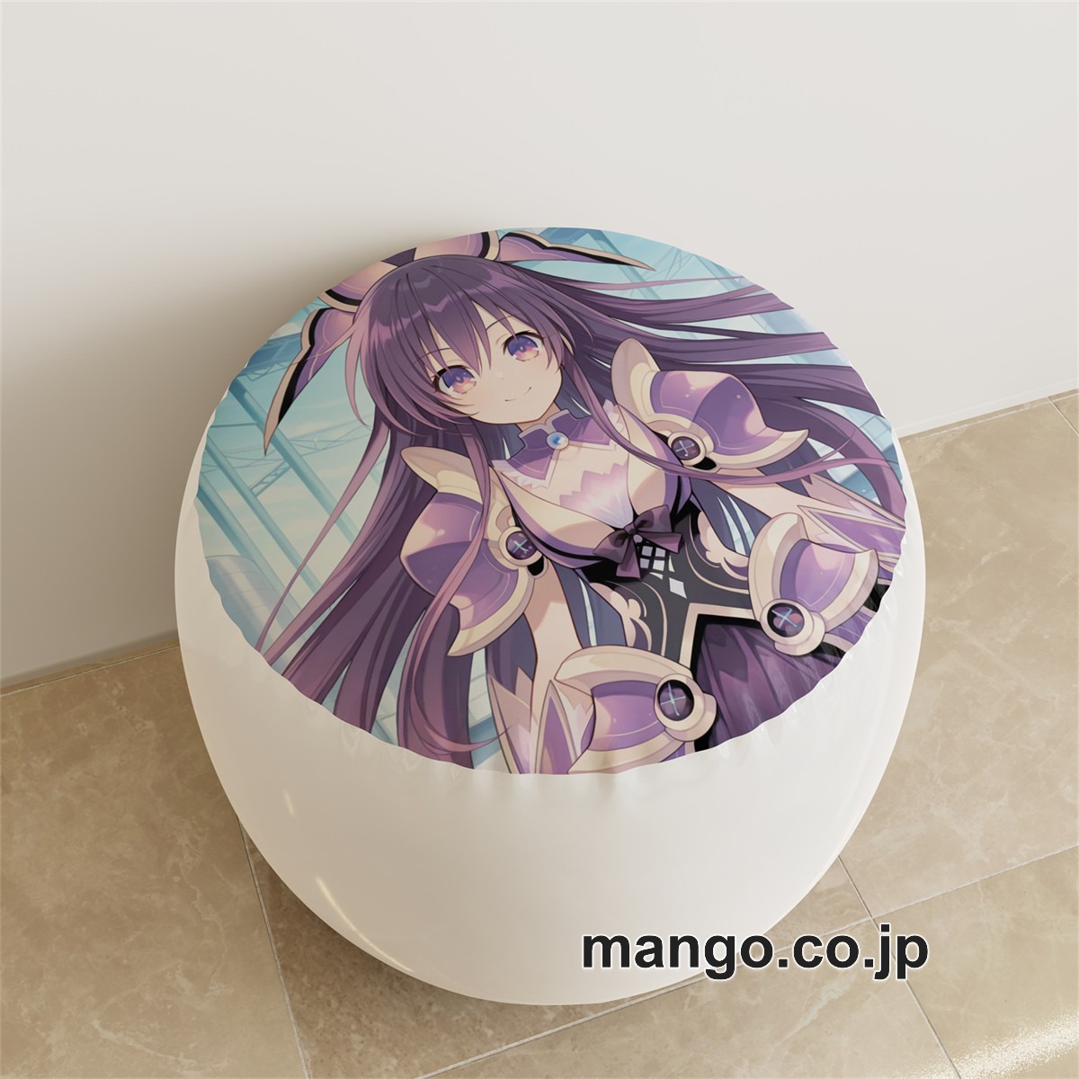 PVC ラウンドスツール【デート・ア・ライブ】夜刀神十香 アニメ キャラクターグッズ PVC製 ラウンドスツール コレクション用