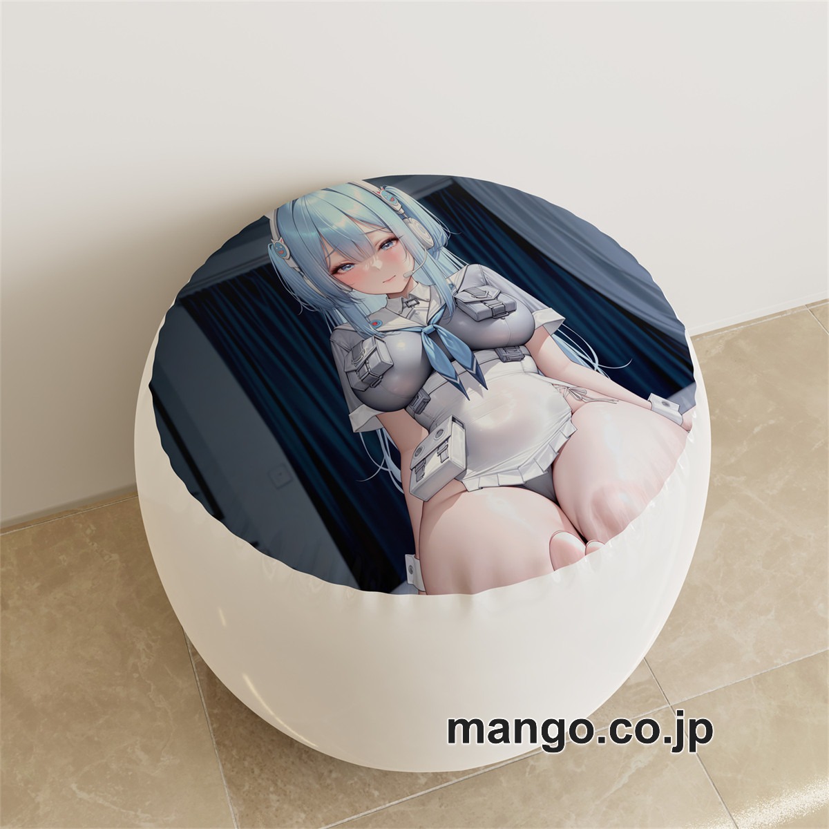 PVC ラウンドスツール【勝利の女神NIKKE】シフティー ディーゼル アニメ キャラクターグッズ PVC製 ラウンドスツール コレクション用 2