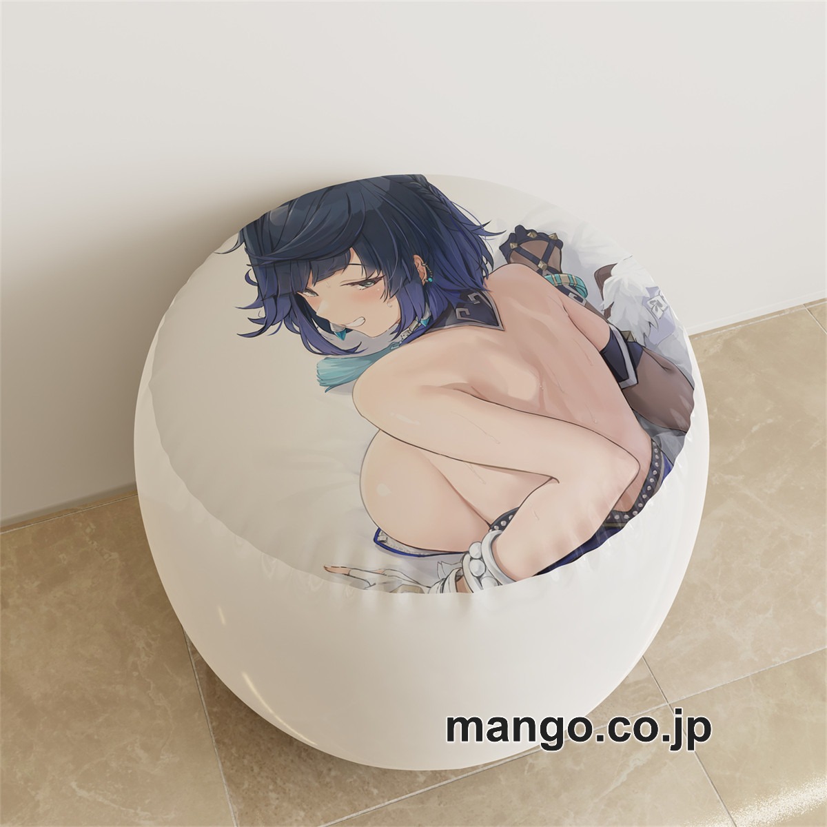 PVC ラウンドスツール【原神】夜蘭 アニメ キャラクターグッズ PVC製 ラウンドスツール コレクション用
