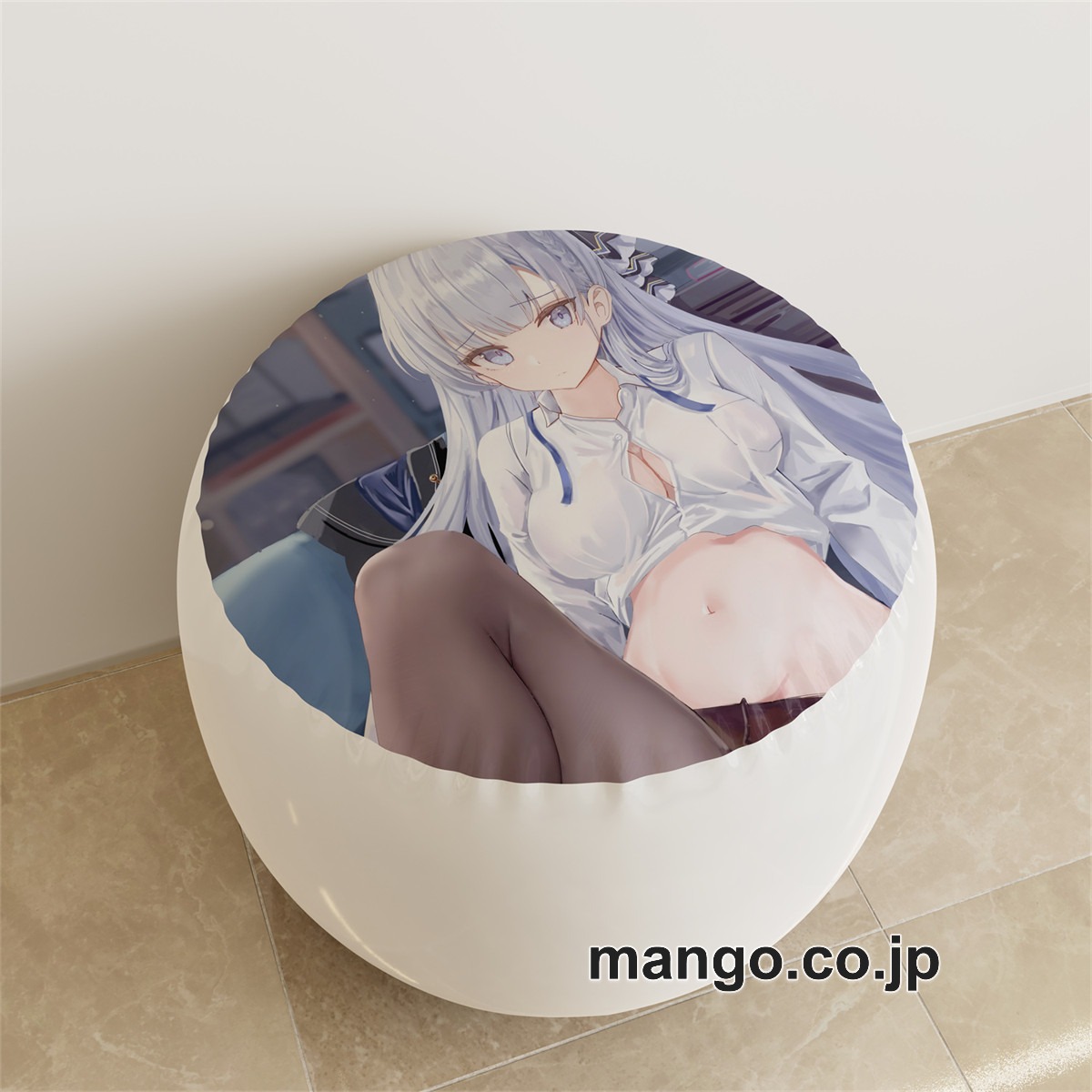 PVC ラウンドスツール【アズールレーン】アーガス アニメ キャラクターグッズ PVC製 ラウンドスツール コレクション用
