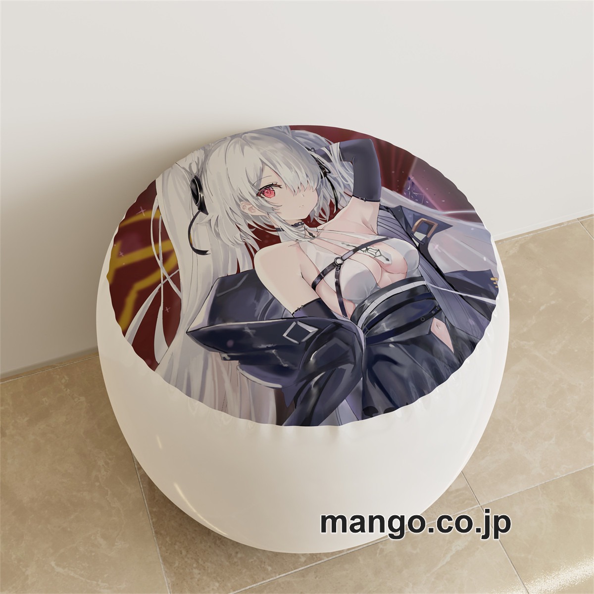 PVC ラウンドスツール【アズールレーン】キエフ アニメ キャラクターグッズ PVC製 ラウンドスツール コレクション用