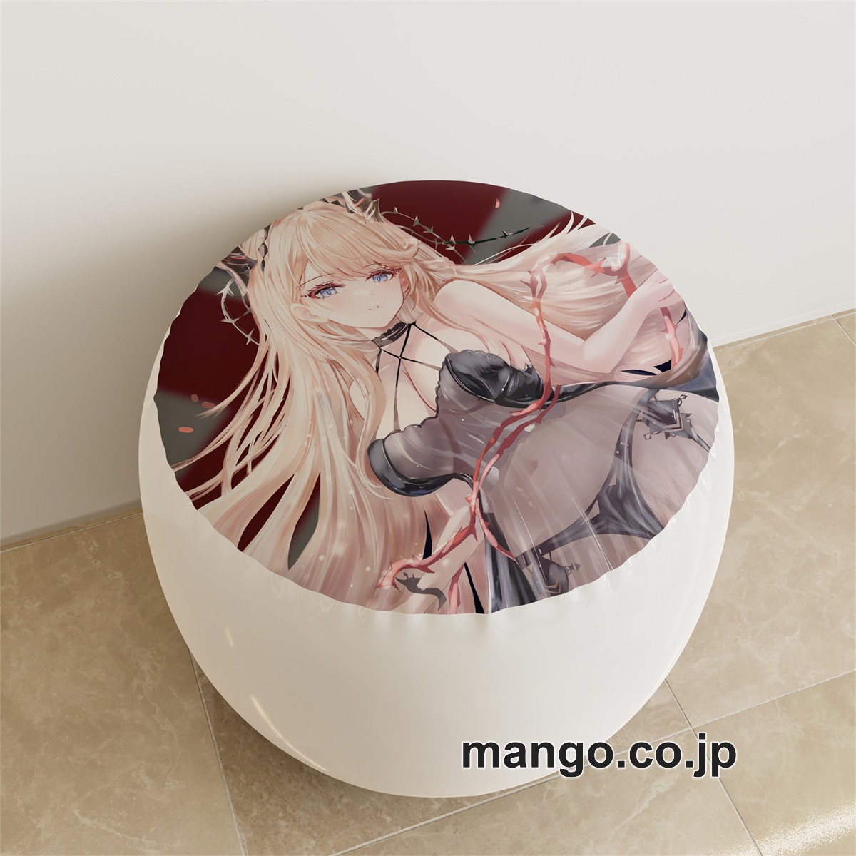 PVC ラウンドスツール【アズールレーン】グロリアス アニメ キャラクターグッズ PVC製 ラウンドスツール コレクション用