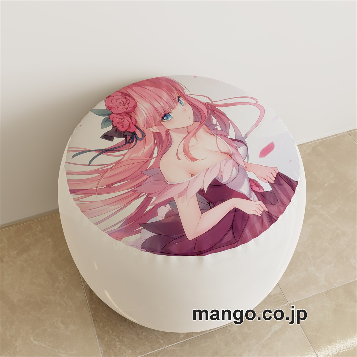 PVC ラウンドスツール【五等分の花嫁】中野二乃 アニメ キャラクターグッズ PVC製 ラウンドスツール コレクション用 2