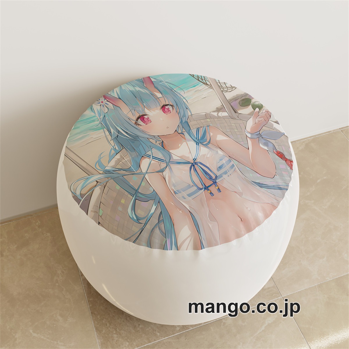 PVC ラウンドスツール【ブルーアーカイブ】和泉元エイミ 和楽チセ アニメ キャラクターグッズ PVC製 ラウンドスツール コレクション用 2