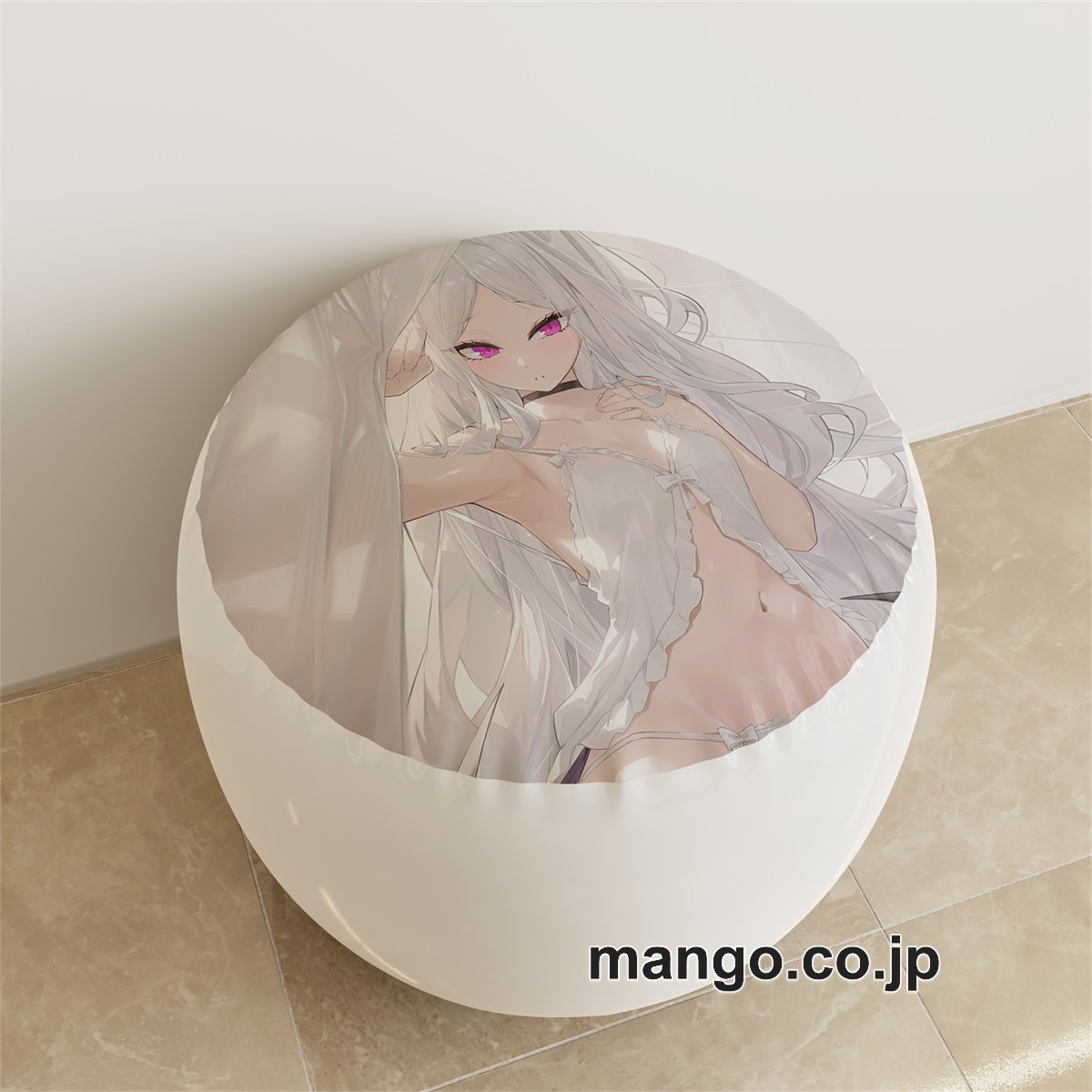 PVC ラウンドスツール【ブルーアーカイブ】空崎ヒナ アニメ キャラクターグッズ PVC製 ラウンドスツール コレクション用 2