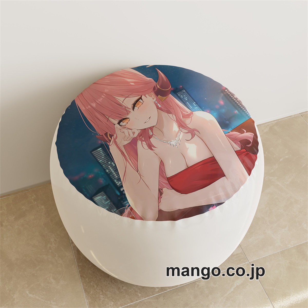 PVC ラウンドスツール【ブルーアーカイブ】陸八魔アル アニメ キャラクターグッズ PVC製 ラウンドスツール コレクション用 2