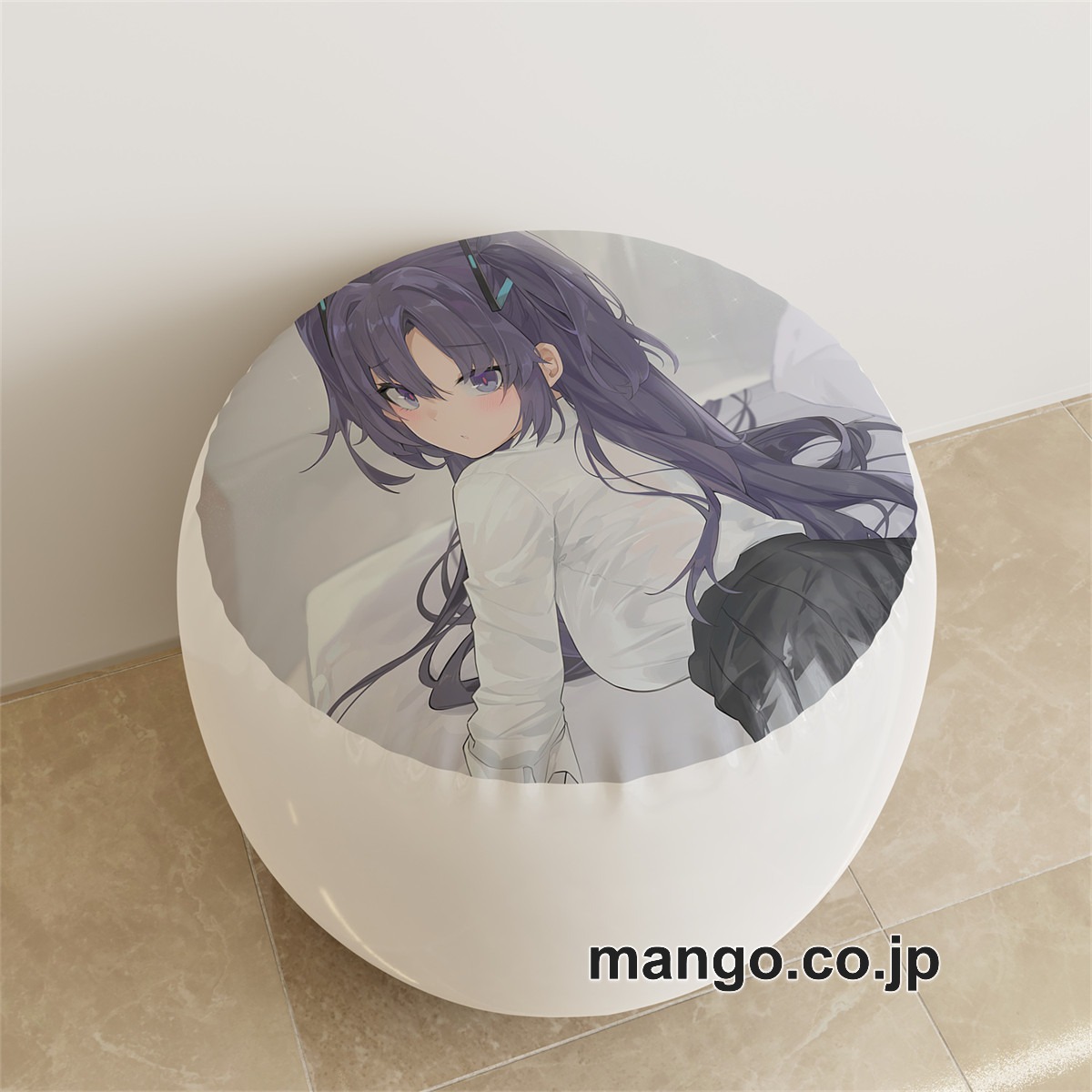 PVC ラウンドスツール【ブルーアーカイブ】早瀬ユウカ アニメ キャラクターグッズ PVC製 ラウンドスツール コレクション用