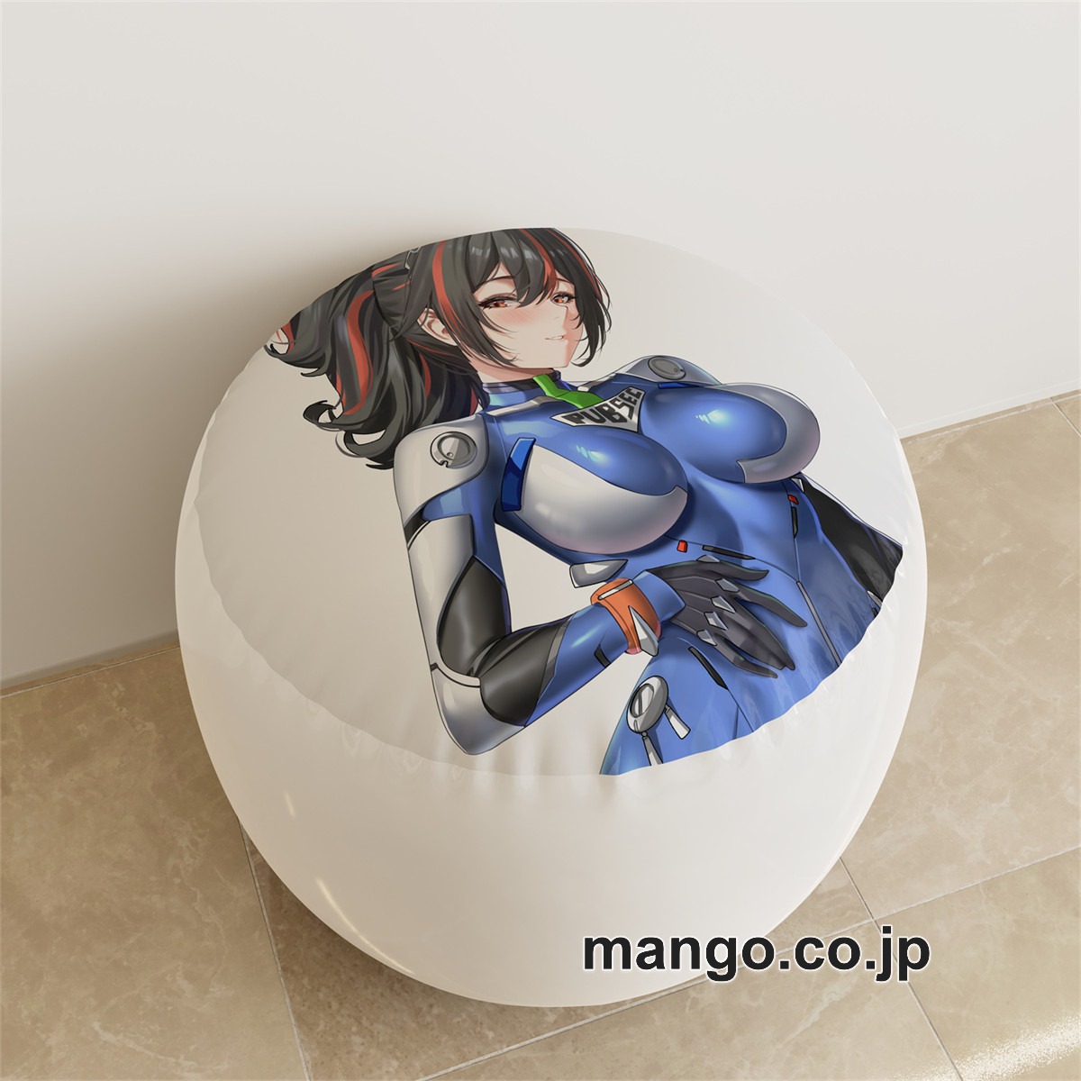 PVC ラウンドスツール【ZenlessZoneZero】朱鳶 アニメ キャラクターグッズ PVC製 ラウンドスツール コレクション用