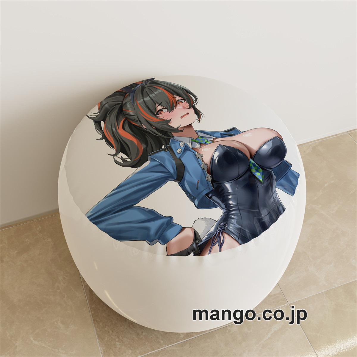 PVC ラウンドスツール【ZenlessZoneZero】朱鳶 アニメ キャラクターグッズ PVC製 ラウンドスツール コレクション用 2