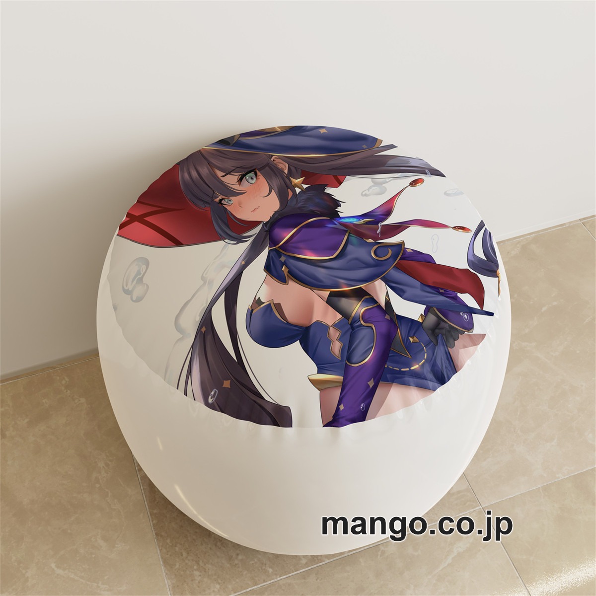 PVC ラウンドスツール【原神】モナ アニメ キャラクターグッズ PVC製 ラウンドスツール コレクション用
