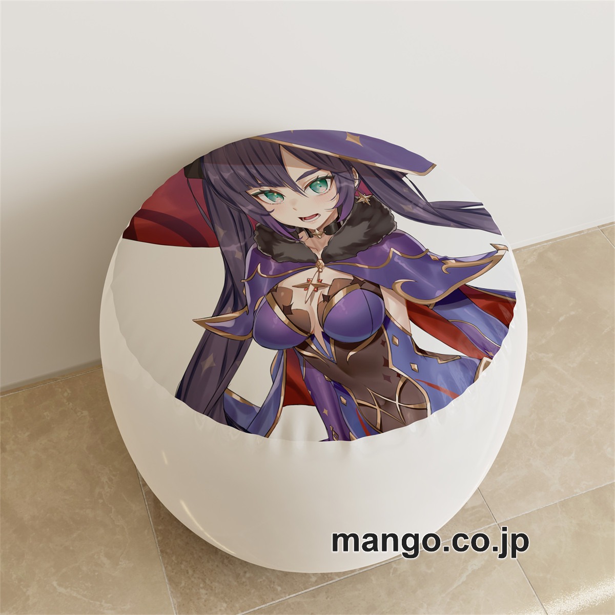 PVC ラウンドスツール【原神】モナ アニメ キャラクターグッズ PVC製 ラウンドスツール コレクション用 2