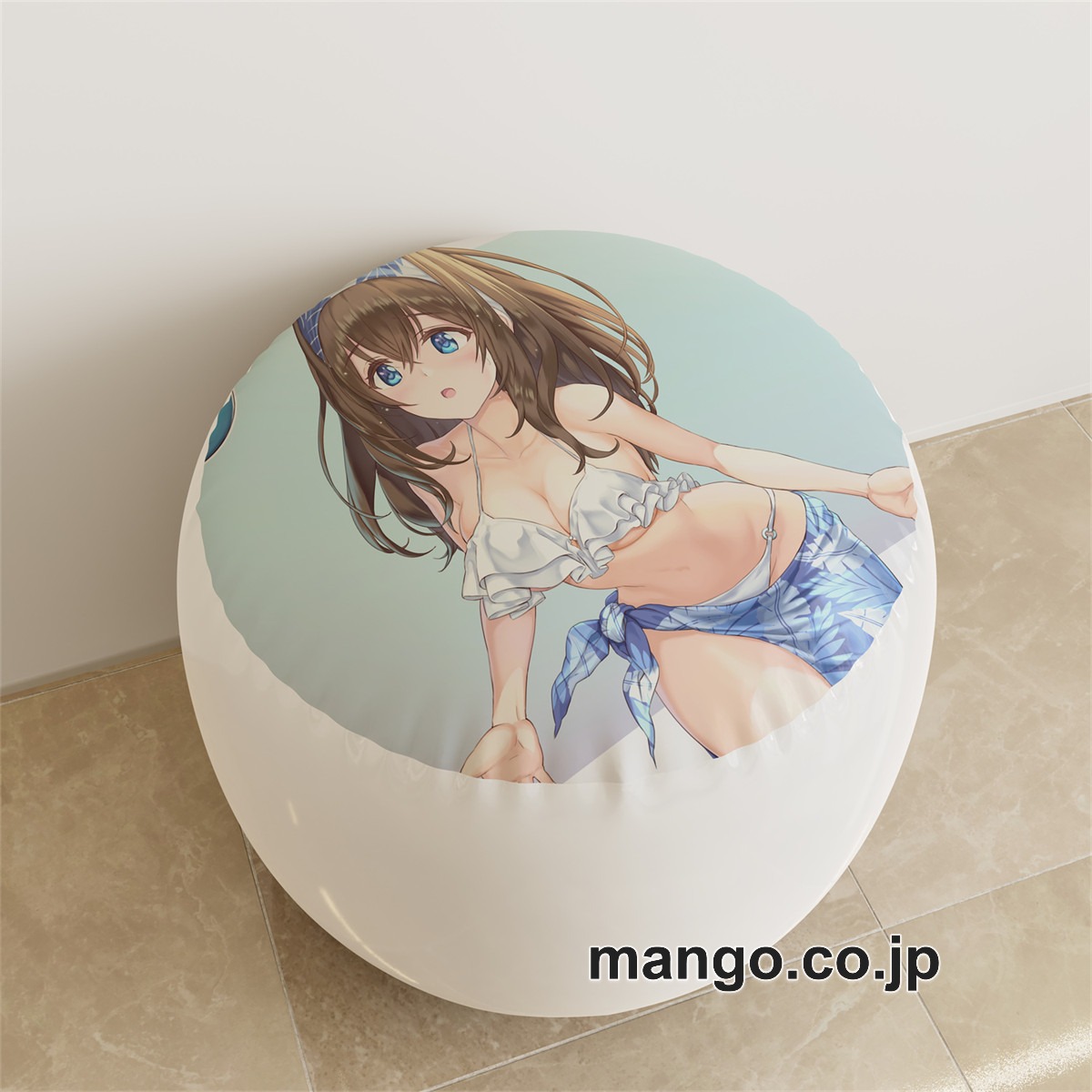 PVC ラウンドスツール【アイドルマスターシンデレラガールズ】鷺沢文香 アニメ キャラクターグッズ PVC製 ラウンドスツール コレクション用