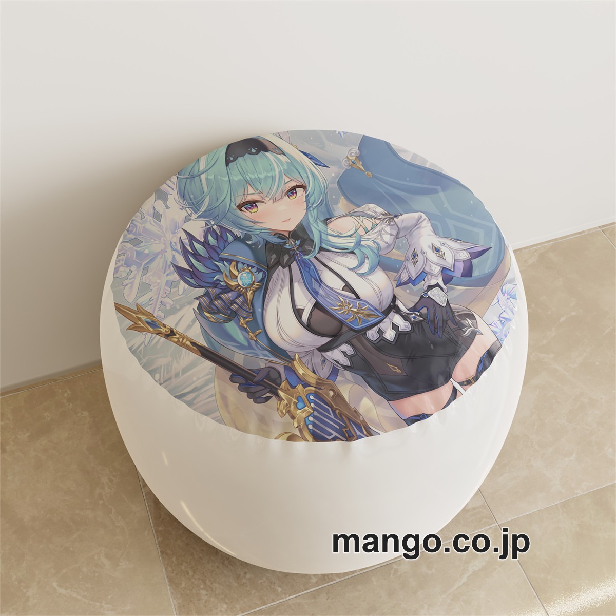 PVC ラウンドスツール【原神】八重神子 エウルア アニメ キャラクターグッズ PVC製 ラウンドスツール コレクション用 2