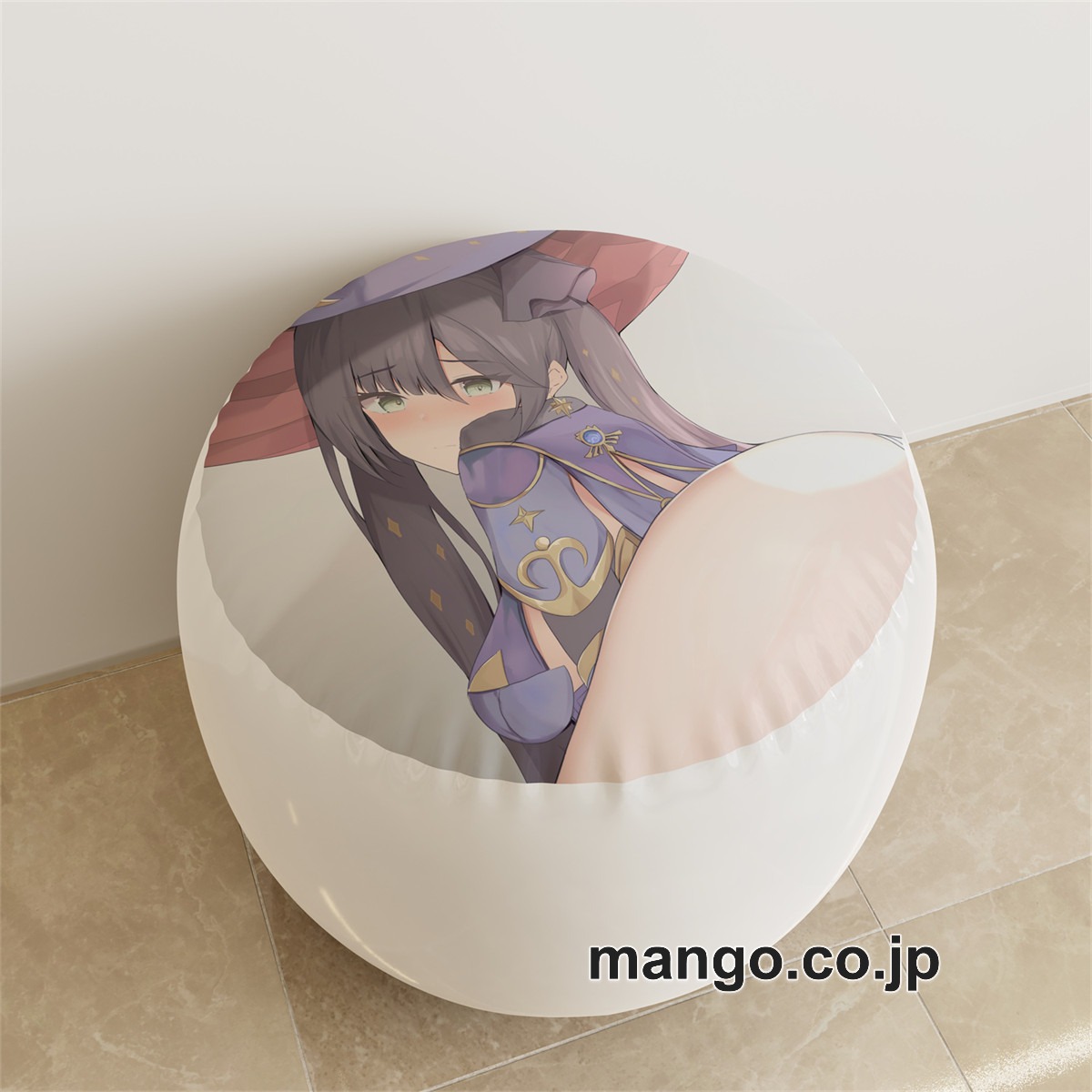 PVC ラウンドスツール【原神】モナ アニメ キャラクターグッズ PVC製 ラウンドスツール コレクション用