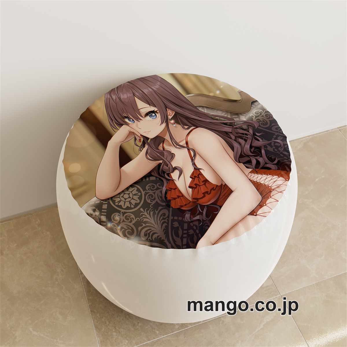 PVC ラウンドスツール【アイドルマスターシャイニーカラーズ】一ノ瀬志希 アニメ キャラクターグッズ PVC製 ラウンドスツール コレクション用 2