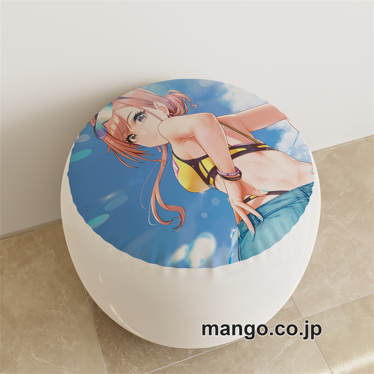 PVC ラウンドスツール【アイドルマスターシャイニーカラーズ】有栖川夏葉 アニメ キャラクターグッズ PVC製 ラウンドスツール コレクション用