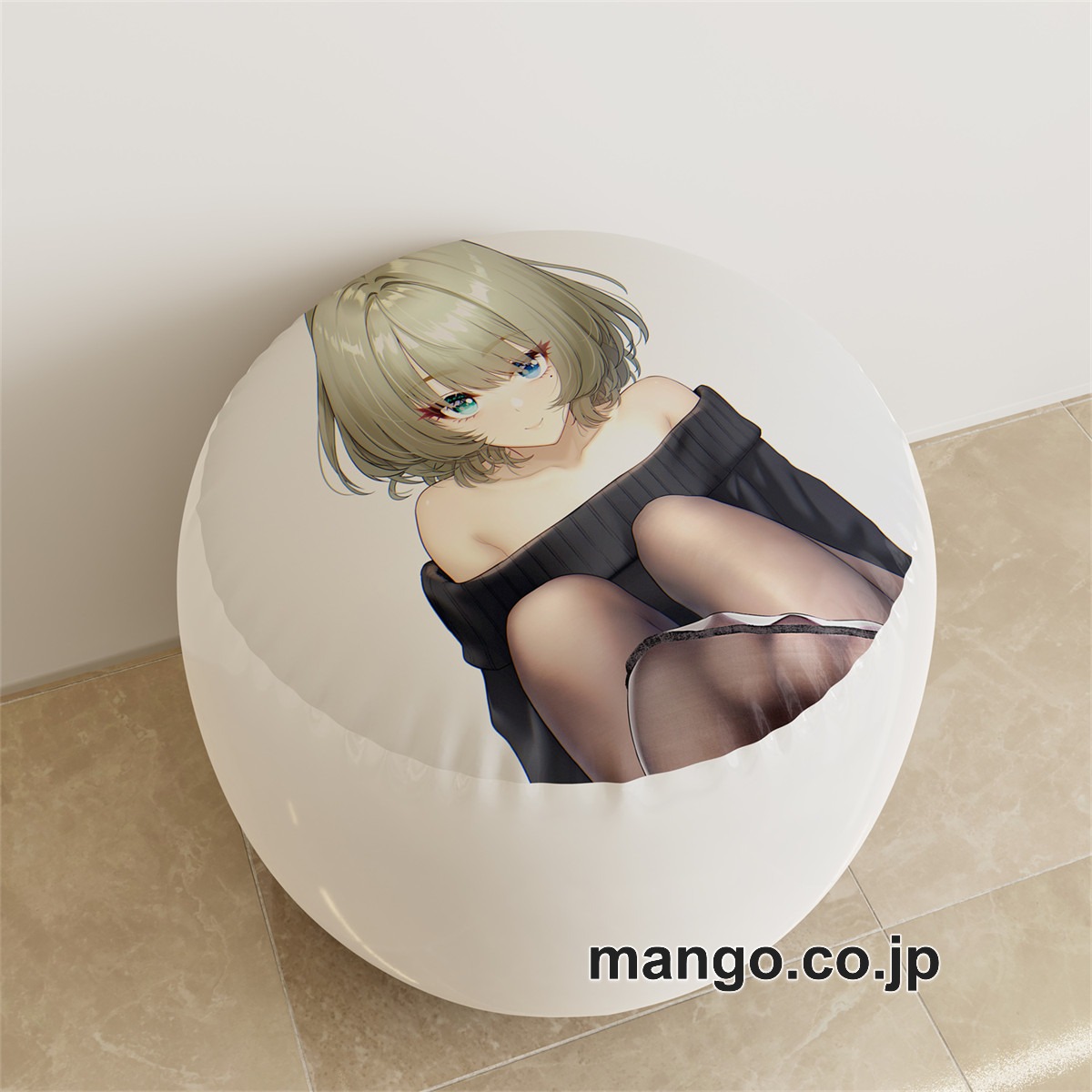 PVC ラウンドスツール【アイドルマスターシンデレラガールズ】高垣楓 アニメ キャラクターグッズ PVC製 ラウンドスツール コレクション用